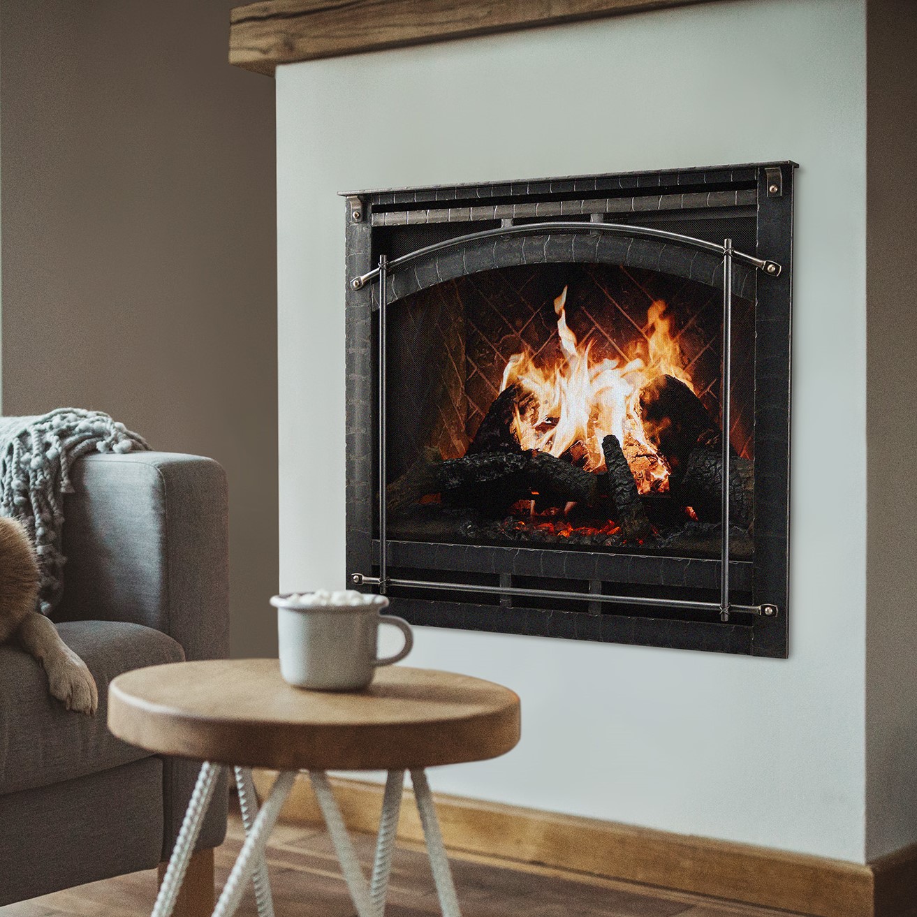 new fireplace being offered by SimpliFire